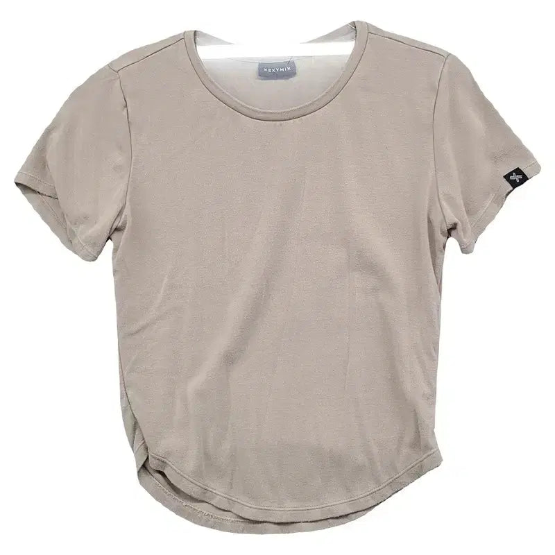[BUNJANG] XEXYMIX Functional Training T-shirt Beige M / 젝시믹스 베이지 기능성 트레이닝 반팔티 M (160/84A)