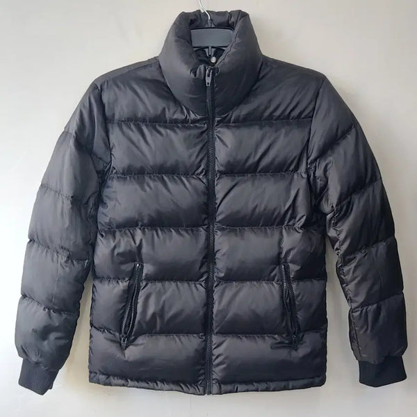 [BUNJANG] Verca Short Puffer Down Jacket (Black, L/100) / 버커루 L/100 덕다운 숏패딩 푸퍼. BK. A.