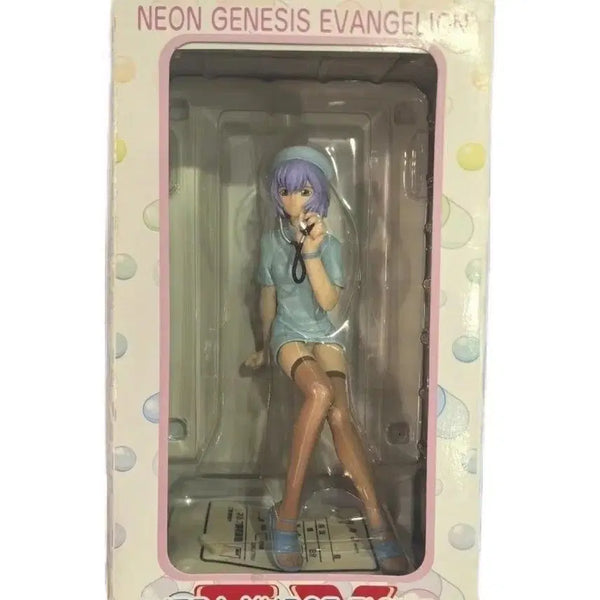 [BUNJANG] Evangelion Nurse Rei Ayanami Sealed Figure / [초레어.온라인유일] 에반게리온 간호사 레이 미개봉 피규어