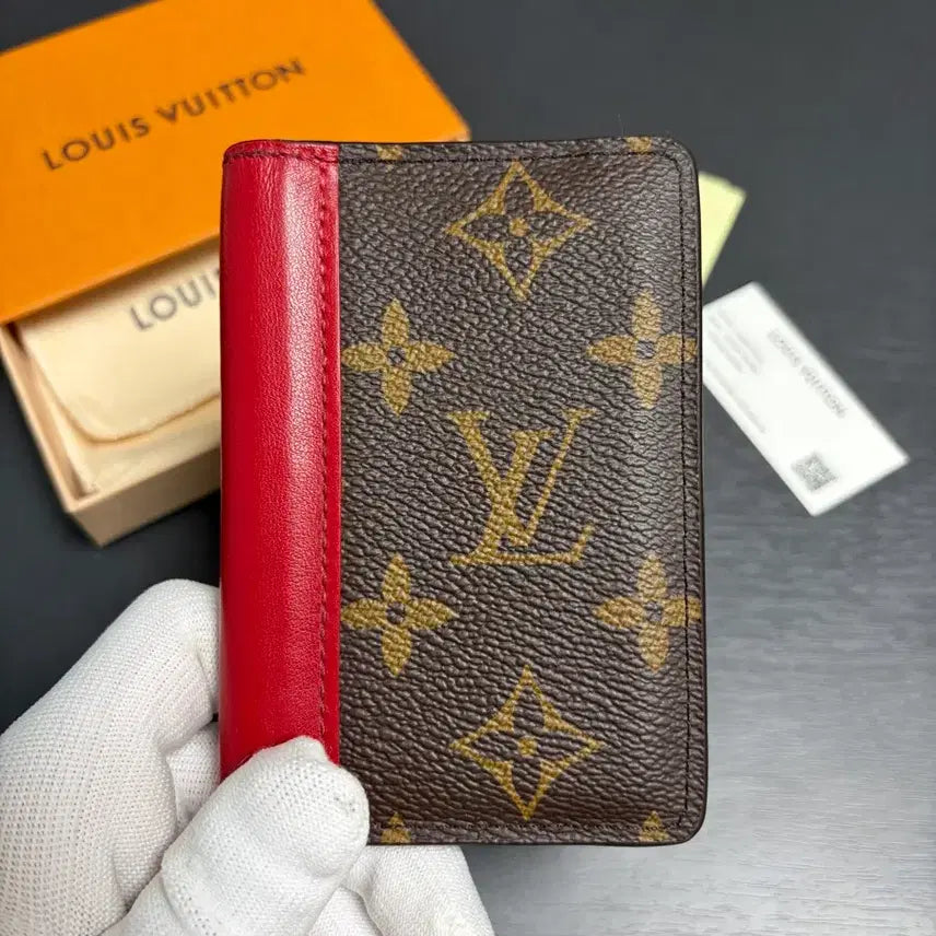 [BUNJANG] Louis Vuitton Macassar Organizer Red / 루이비통 마카사르 오거나이저 레드