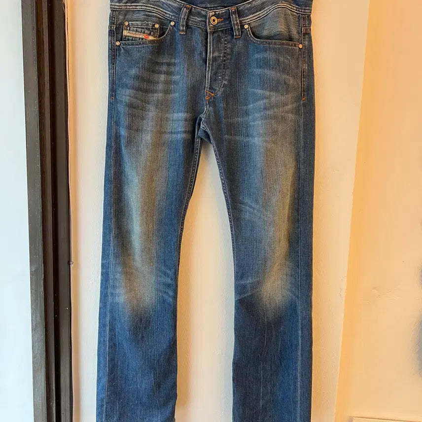 [BUNJANG] DIESEL Biker Medium Wash Denim Pants Size 32 / [32] 디젤 바이커 중청 데님팬츠