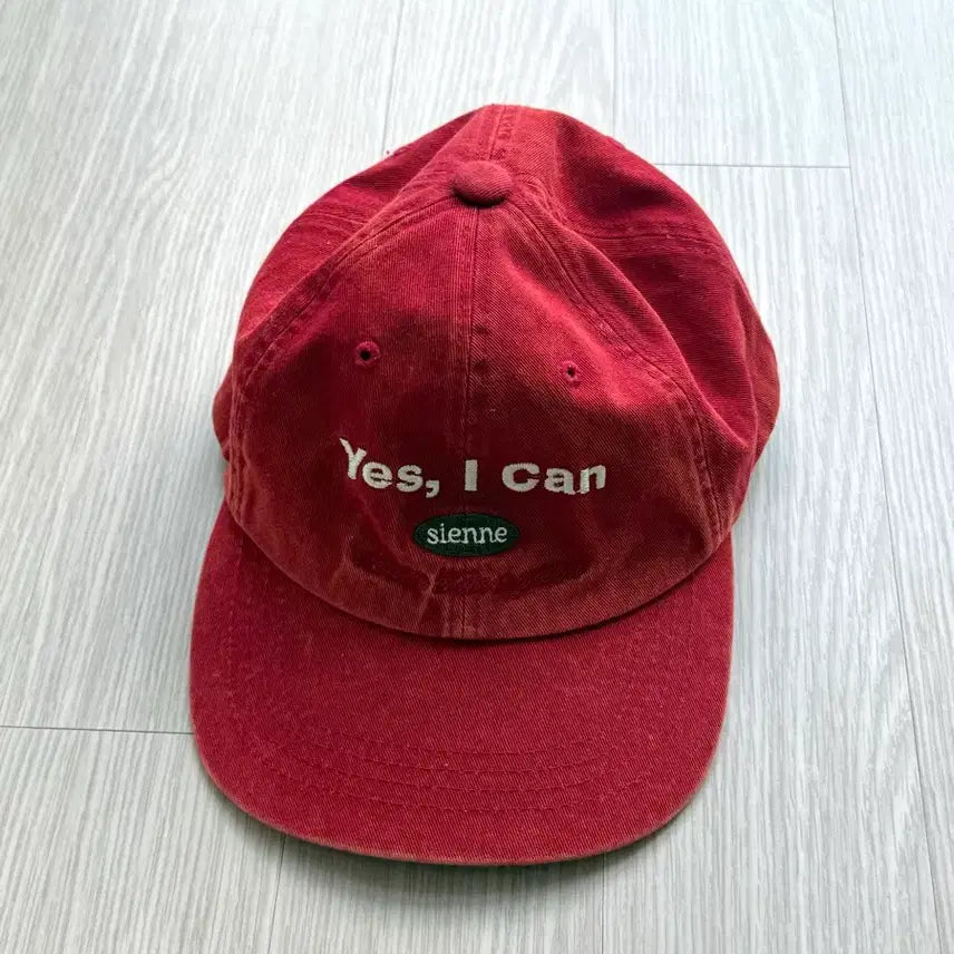 [BUNJANG] Sienne Ball Cap Red / 시엔느 볼캡 레드