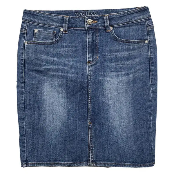 [BUNJANG] Guess Washed Denim Skirt Size 28 / 게스 워싱 데님 스커트 70(28)