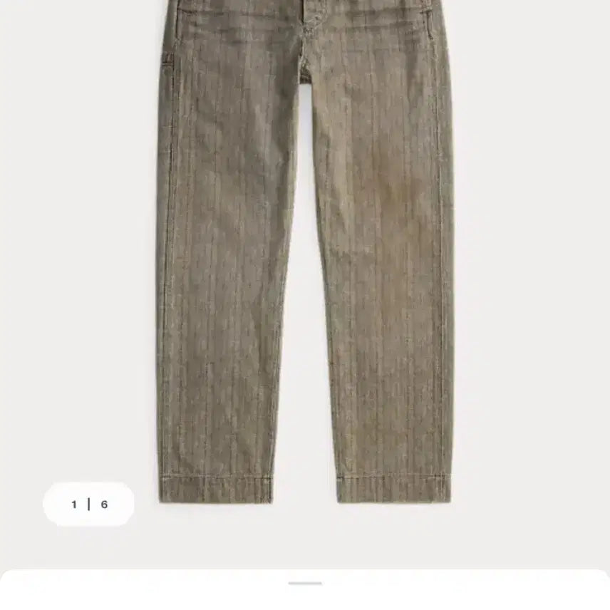 [BUNJANG] RRL Engineer Fit Herringbone Print Pants / Rrl 엔지니어핏 헤링본 프린트 팬츠 31/30