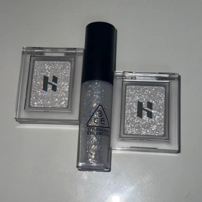 [BUNJANG] 3CE x Holika Holika Double Note & The Hidden 1 Eyeshadow Set (Sealed) / (미개봉) 3ce 아이스위치 더블노트, 홀리카홀리카 더히든1 아이섀도우