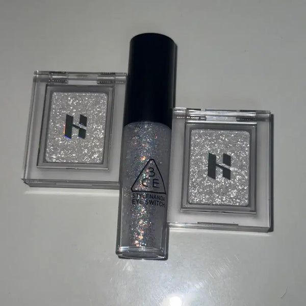 [BUNJANG] 3CE x Holika Holika Double Note & The Hidden 1 Eyeshadow Set (Sealed) / (미개봉) 3ce 아이스위치 더블노트, 홀리카홀리카 더히든1 아이섀도우