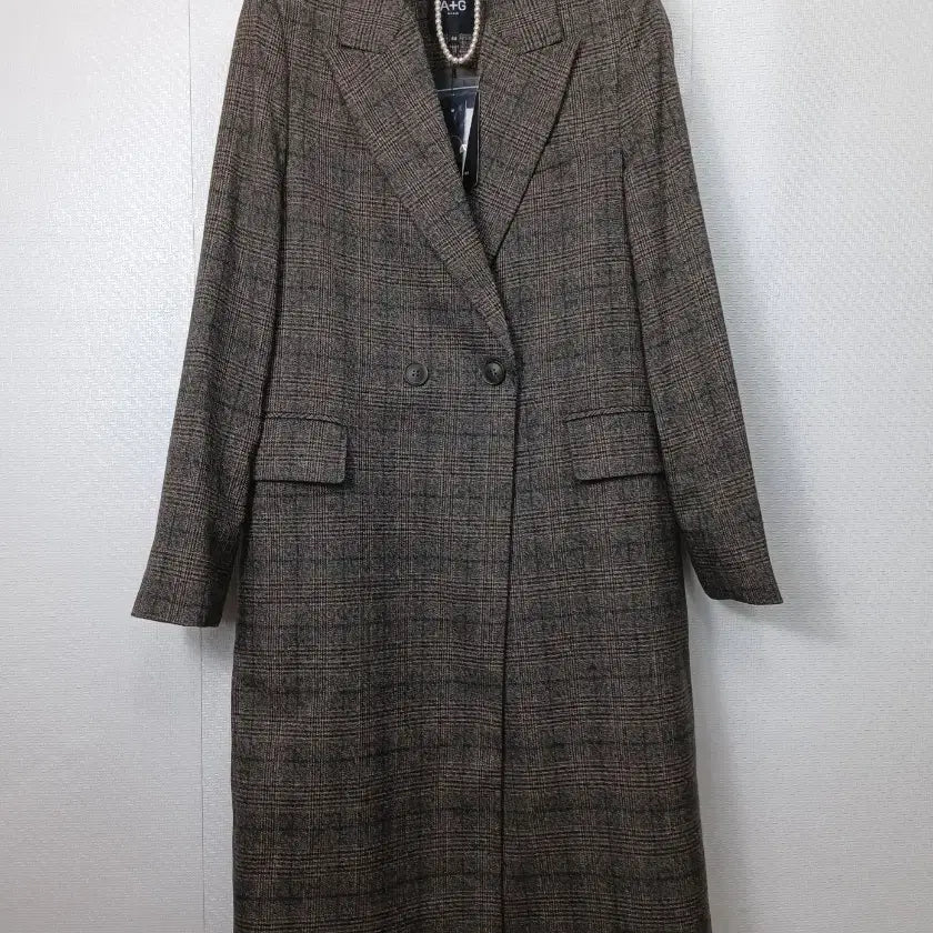 [BUNJANG] The Edge Check Wool Coat / 새상품 ) 더엣지 체크코트. 44