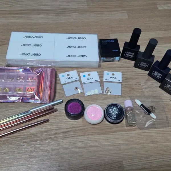 [BUNJANG] Nail Art Supplies Bundle / 젤네일 용품 일괄(젤로젤로 외 다수)