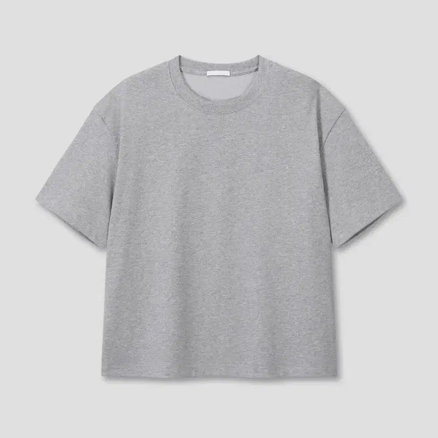 [BUNJANG] Dive In Uniform Cropped T-shirts Bundle Set (Size 0) / 다이브인 유니폼 크롭 0사이즈 4장 일괄(그레이2,블랙1,화이트1)