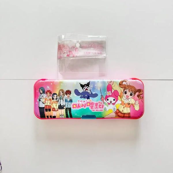[BUNJANG] My Melody & Kuromi Animated Pencil Case / 고전문구 마이멜로디 마이멜로디를 부탁해 쿠로미 애니 필통