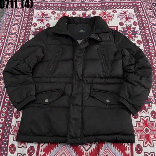 [BUNJANG] Lacoste Padded Jacket Black / 라코스테 패딩 블랙