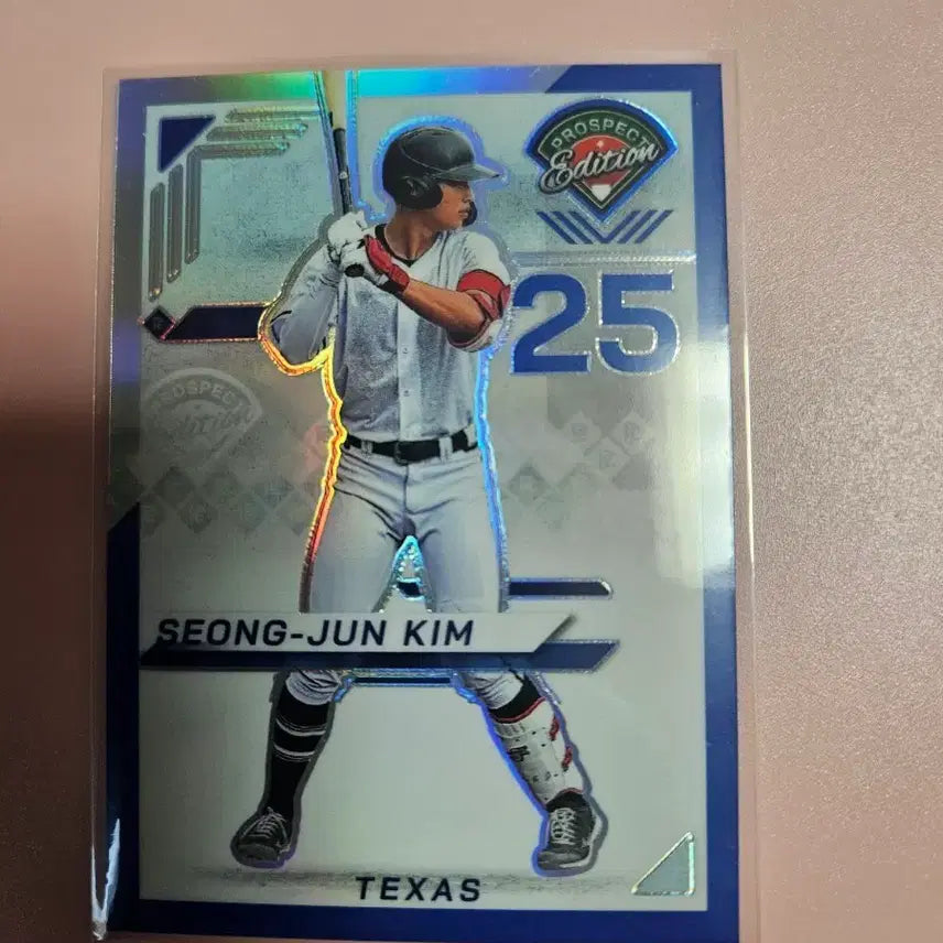 [BUNJANG] Kim Sung-joon 2025 Panini Blue Card (Limited Edition 149) / 김성준 149장 한정 2025 파니니 블루 카드