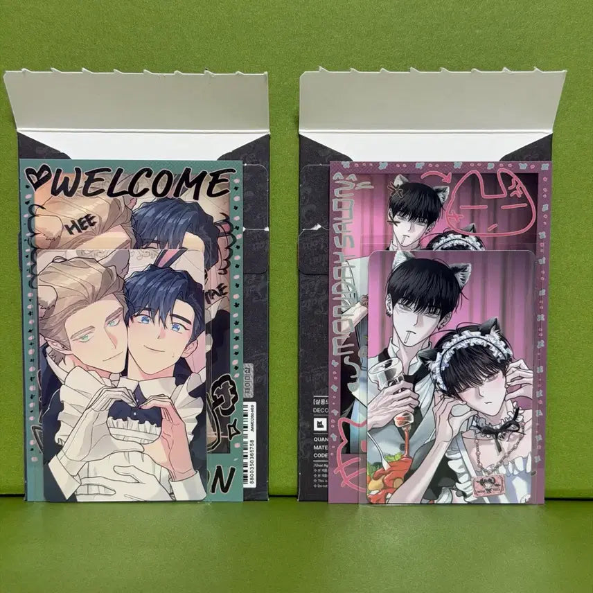 [BUNJANG] Salon de Bomb Rootless Tree Monday Savior Deco Photo Pack (2 Types) / 살롱드르봉 뿌리없는나무 뿌없나 월요일의 구원자 데코 포토팩 2종