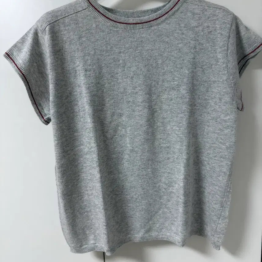 [BUNJANG] Mundal Short-Sleeve Knit / 문달 반팔 니트