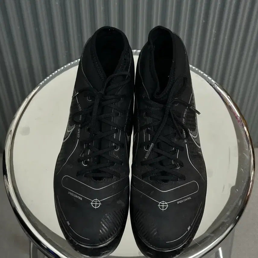 [BUNJANG] Nike Mercurial Superfly 8 TF Football Boots Black/Silver (US 9.5) / 나이키 머큐리얼 슈퍼플라이 8 TF [275]