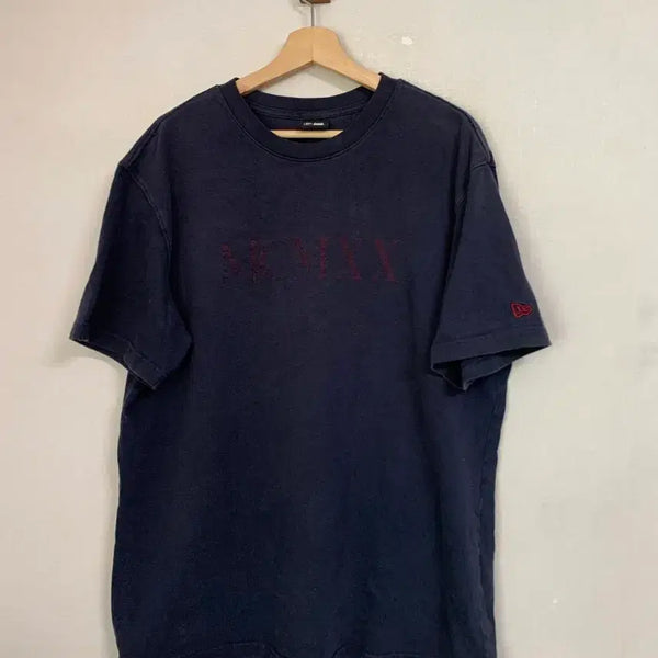 [BUNJANG] New Era Short Sleeve T-Shirt Navy 110 / 뉴에라 반팔 티셔츠 110