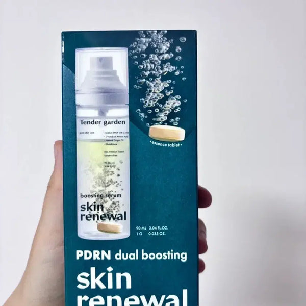 [BUNJANG] Tender Garden PDRN Dual Boosting Skin Renewal Serum 90ml / 텐더가든 PDRN 듀얼 부스팅 스킨 리뉴얼 세럼 90ml