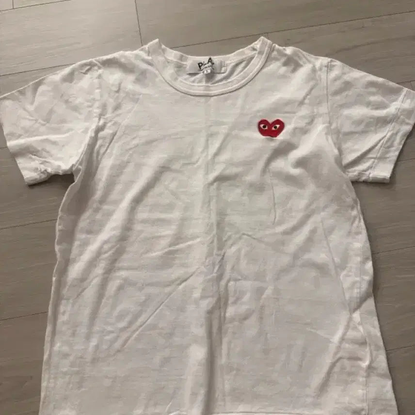 [BUNJANG] Comme des Garçons Short Sleeve T-Shirt / 정품 꼼데가르송 반팔티