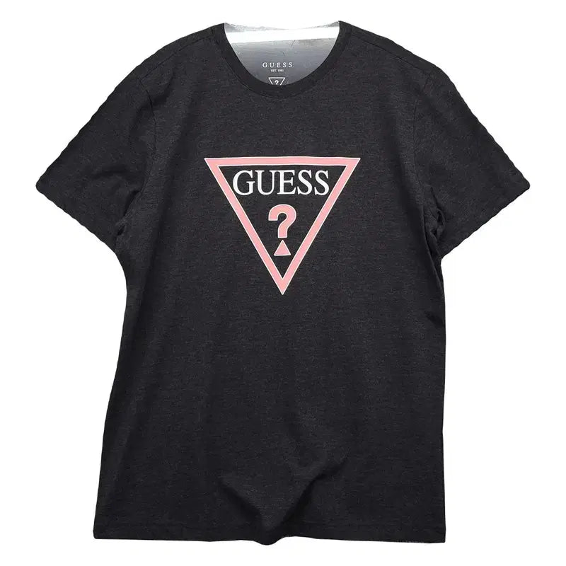 [BUNJANG] Guess Printed Black T-Shirt XL / 게스 프린팅 블랙 반팔티 XL