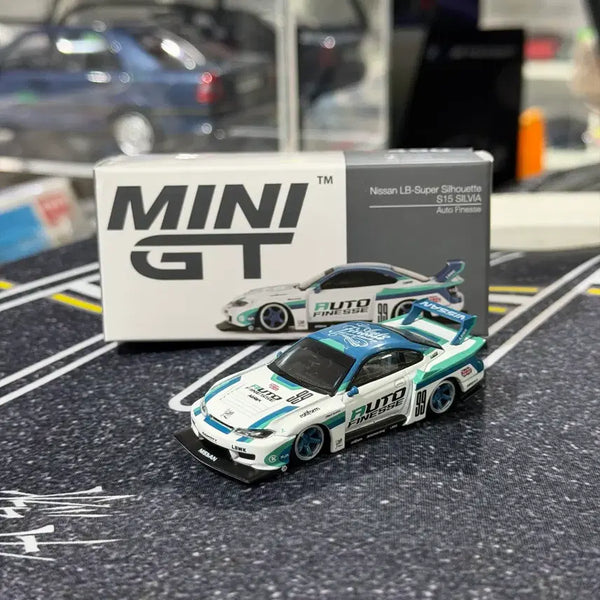 [BUNJANG] 1:64 Mini GT Nissan Silvia S15 Liberty Walk Autopine Model Car / 1:64 미니지티 490 닛산 실비아 S15 리버티워크 오토피네스