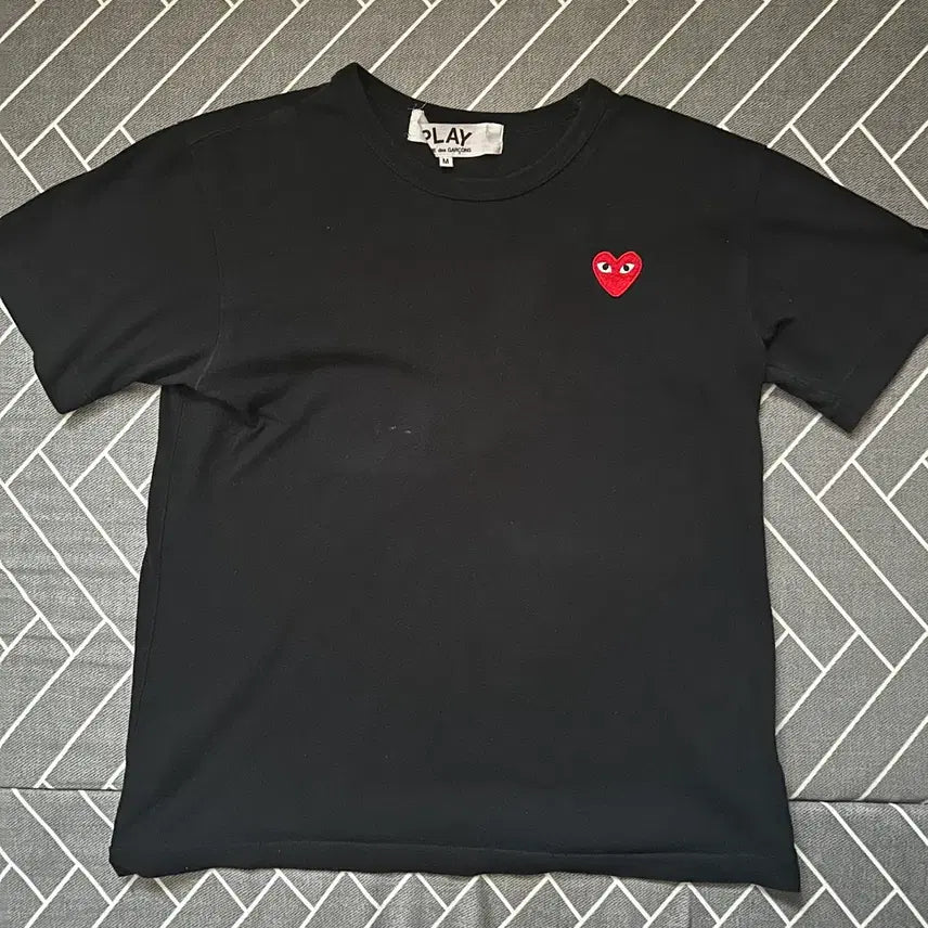 [BUNJANG] Comme des Garçons Short Sleeve T-shirt / 정품 꼼데가르송 반팔