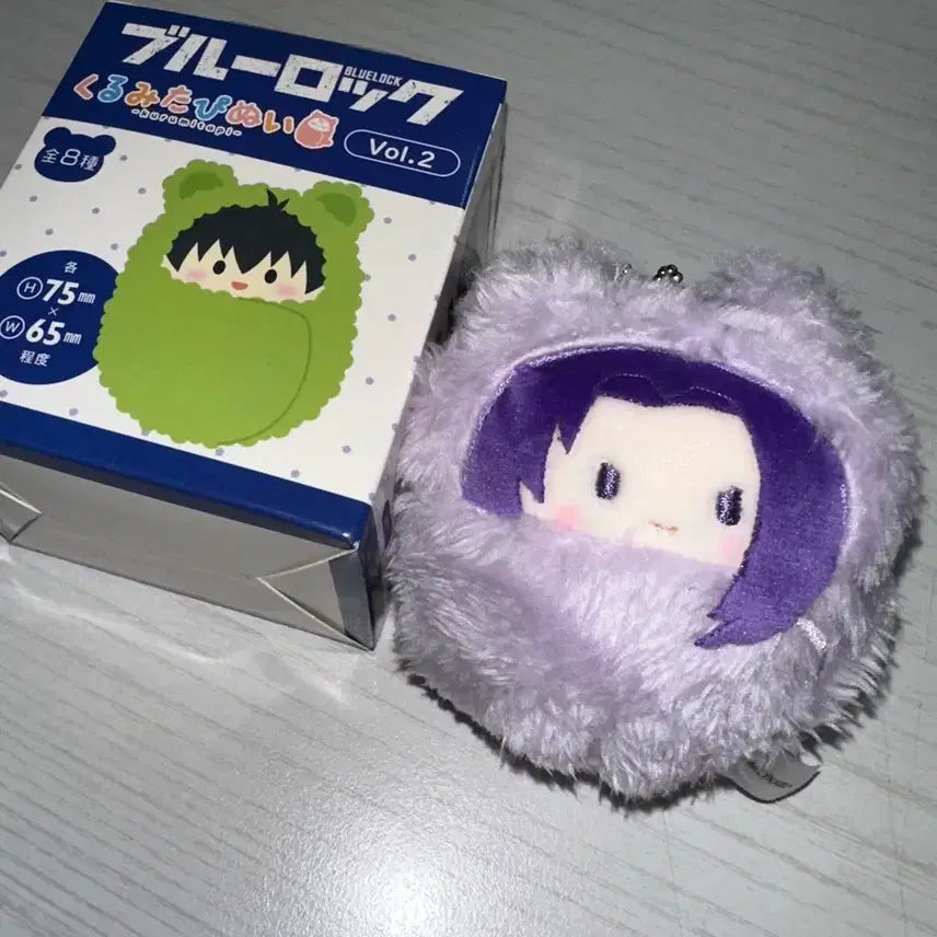 [BUNJANG] Blue Lock Mikage Reo Plush, Can Badge, Gacha Figure / 블루록 타피누이 미카게 레오 누이 캔뱃지 가챠 피규어