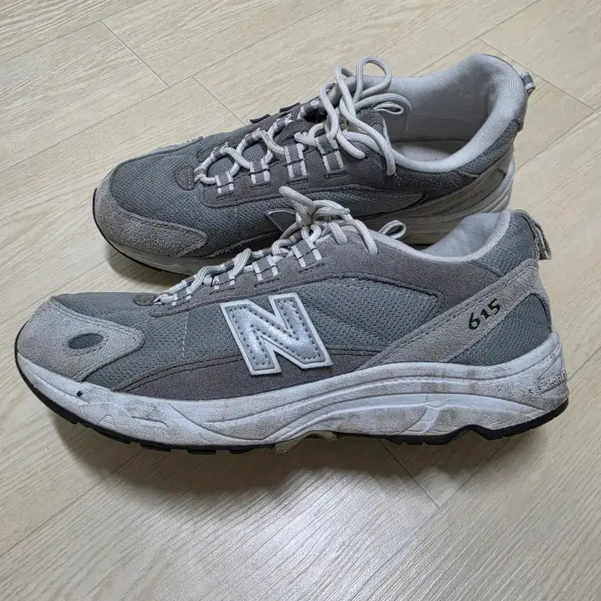 [BUNJANG] New Balance 615 Grey Sneakers 260mm / 뉴발란스 615 그레이 운동화 260mm
