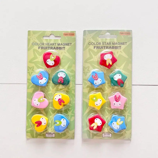 [BUNJANG] Vintage Magnet Set: Heart or Star (Select One) / 고전 자석 하트 / 별 중 선택