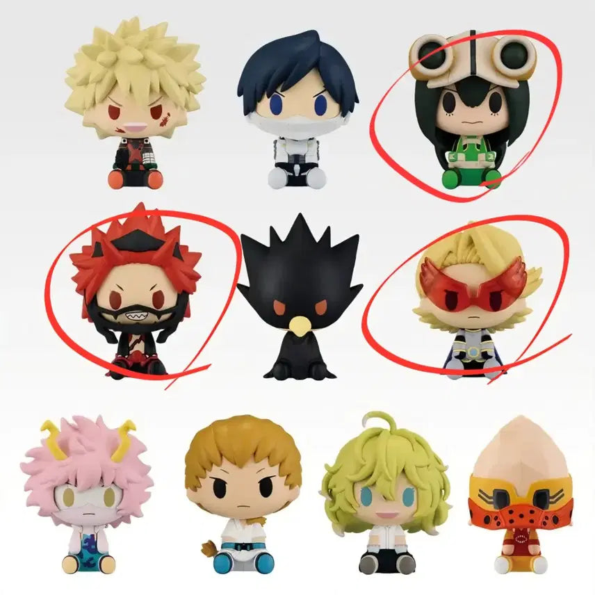[BUNJANG] My Hero Academia Choconoqo Ichiban Kuji Set / 나히아 히로아카 쿠지 제일복권 초코노코 5개 일괄