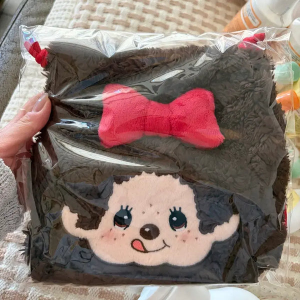 [BUNJANG] AILLIUN x Monchhichi Pouch (Sealed) / 일리윤 몬치치 파우치 (미개봉)