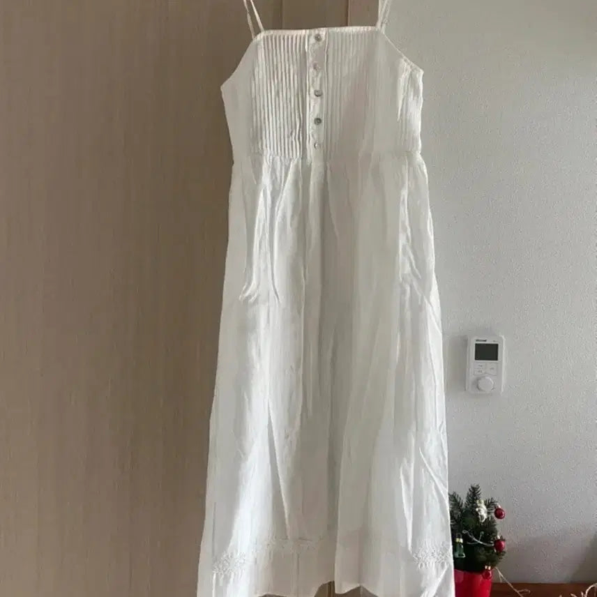 [BUNJANG] White Lace Long Dress / 화이트 레이스 롱원피스 새상품