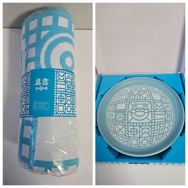 [BUNJANG] Jinro Grafflex Goods Towel & Plate Set / 진로 그라플렉스 굿즈