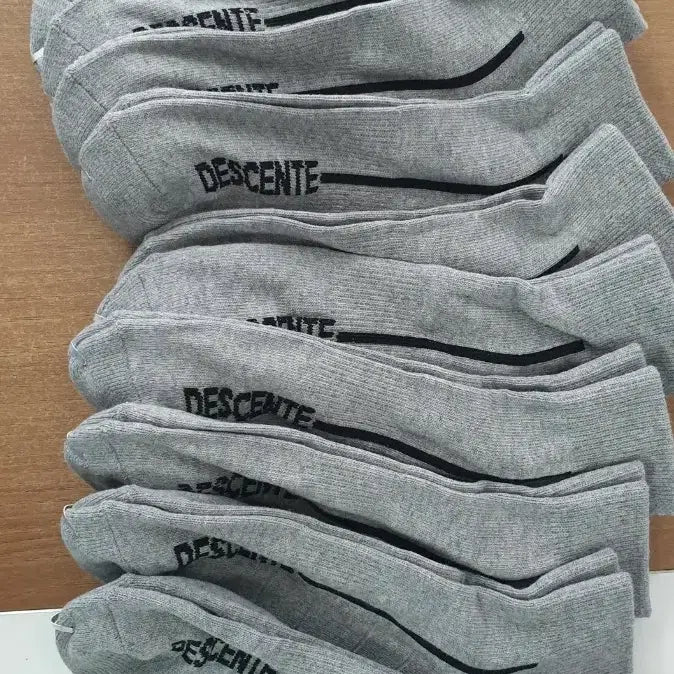 [BUNJANG] Descente Men's Sports Socks - 10 Pair Set / 남성용 스포츠양말 이중바닥