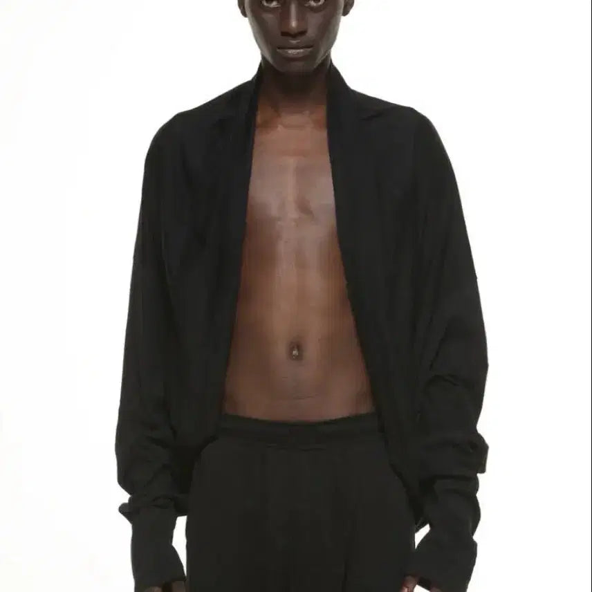 [BUNJANG] Julius 26SS Slub Jersey Bolero Cardigan / 26ss 율리우스 슬럽 저지 볼레로 가디건