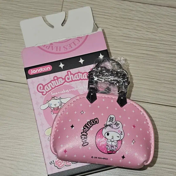 [BUNJANG] Sanrio My Melody Pink Party Series Mini Bag Keyring / [마이멜로디]산리오캐릭터즈 핑크파티 시리즈 미니가방 키링
