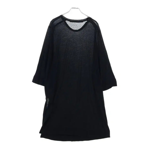 [BUNJANG] Julius 17SS Knives Side Slit Short Sleeve T-Shirt / 율리우스 17ss Knives 사이드 슬릿 반팔 슬리브