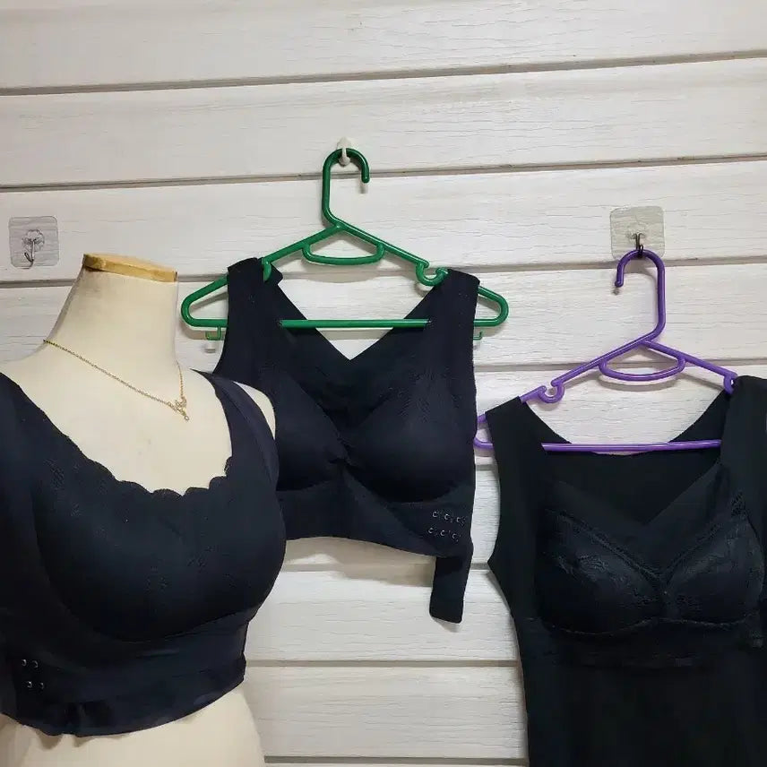 [BUNJANG] Basic Cami Tank Top 3-Piece Bundle Set / 캡브라나시1+1+1