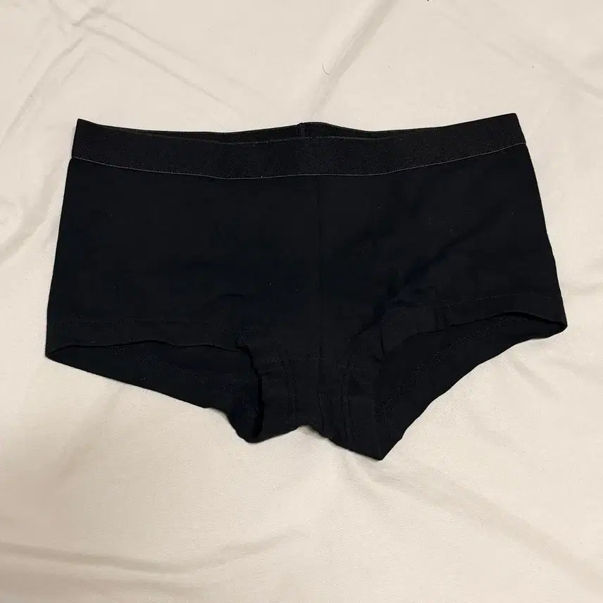 [BUNJANG] Used Women's Cotton Briefs - Black / 여성 중고 속옷 팬티