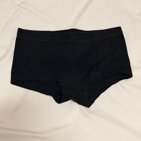 [BUNJANG] Used Women's Cotton Briefs - Black / 여성 중고 속옷 팬티