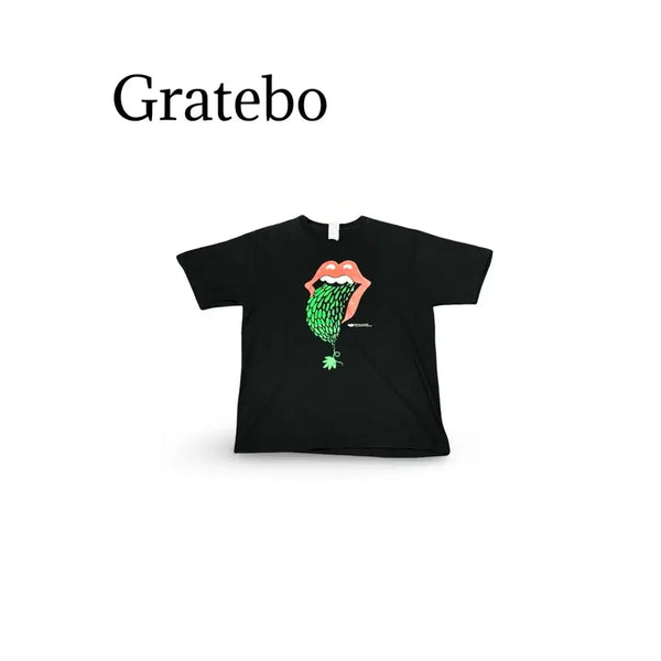 [BUNJANG] Gratebo Graffiti Short Sleeve T-Shirt / (95)Gratebo그래피티 반팔 티셔츠
