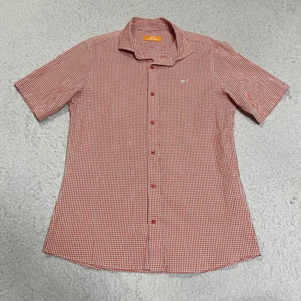 [BUNJANG] Louis Castel Check Short-Sleeve Shirt / 루이까스텔 반팔 셔츠 체크 105