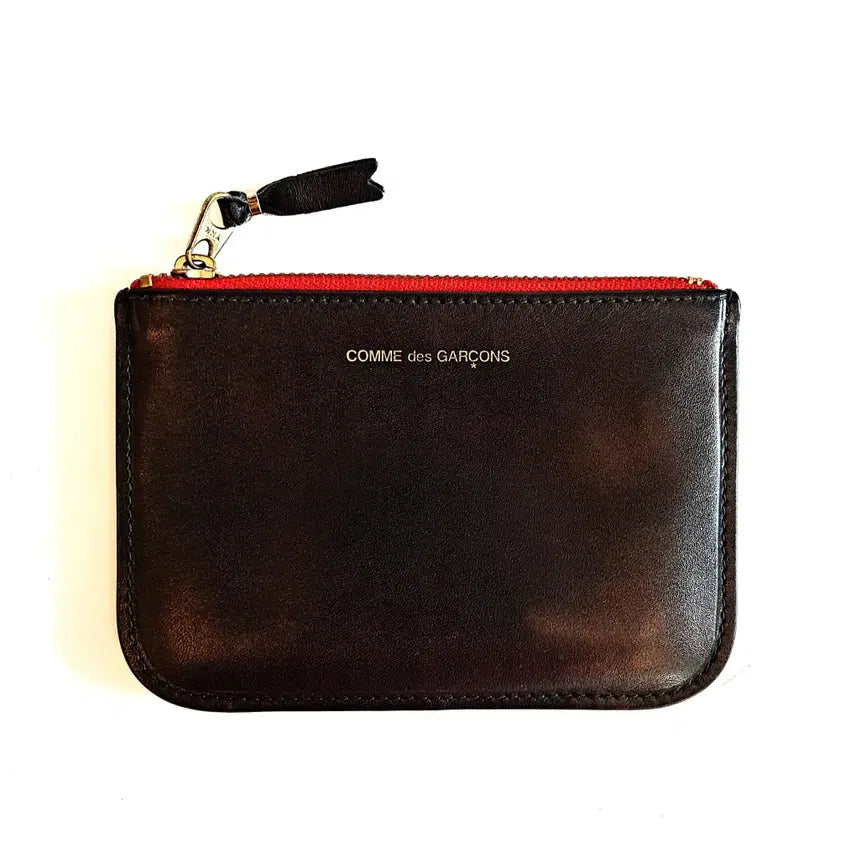 [BUNJANG] COMME des GARÇONS Leather Teeth and Tongue Zipper Wallet / COMME des GARCONS 지갑 15X10.5