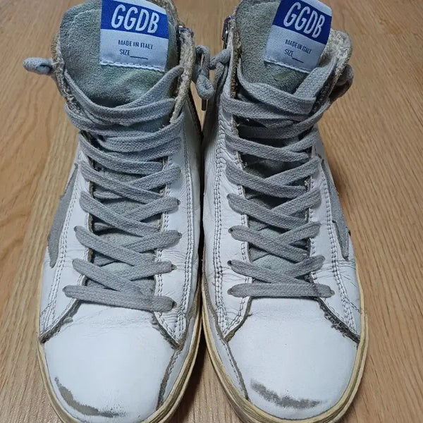 [BUNJANG] Golden Goose High-Top Sneakers Women's Size 36 (US 6) / 골든구스 하이탑 스니커즈 정품!여자36사이즈235!상태좋음!하자없음!