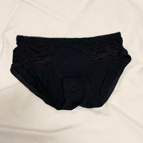 [BUNJANG] Women's Used Cotton Lace Detail Panty / 여성 중고 속옷 팬티