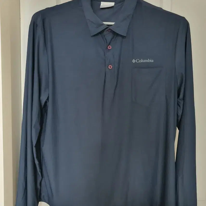 [BUNJANG] Columbia Men's Long Sleeve Performance Polo Shirt / 컬럼비아 여름긴팔 PK티셔츠