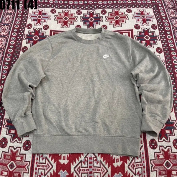 [BUNJANG] Nike Crewneck Sweatshirt Grey / 나이키 맨투맨 그레이