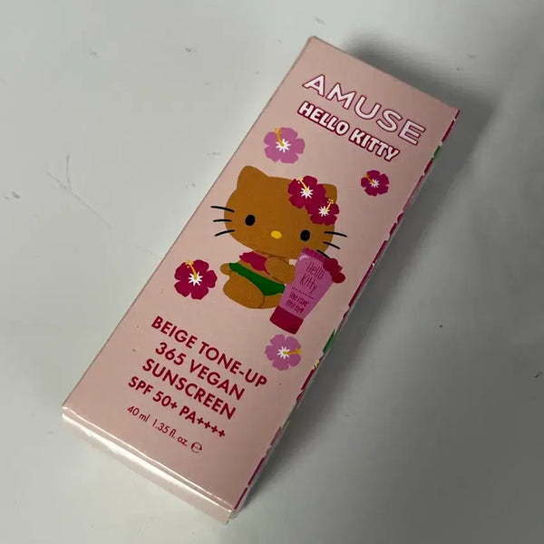 [BUNJANG] Amuse Hello Kitty Vegan Sun Cream 40ml Sealed / 어뮤즈 헬로키티 비건 선크림 40ml 미개봉 새제품