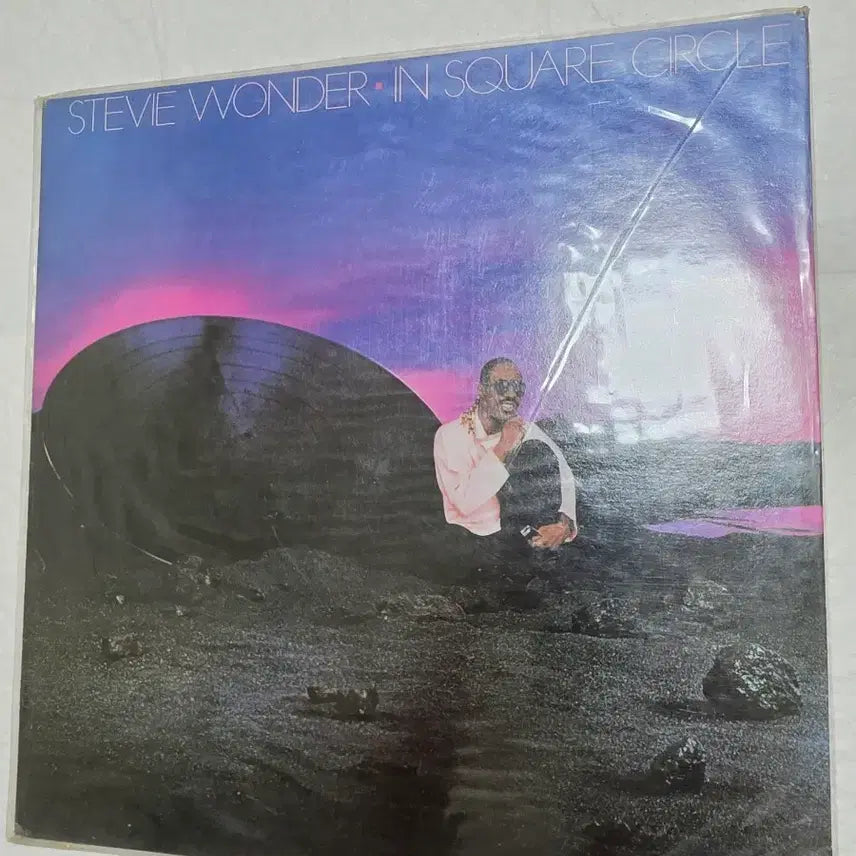 [BUNJANG] Stevie Wonder In Square Circle Unsealed LP / 스티비 원더 미개봉 LP IN SQUARE CIRCLE