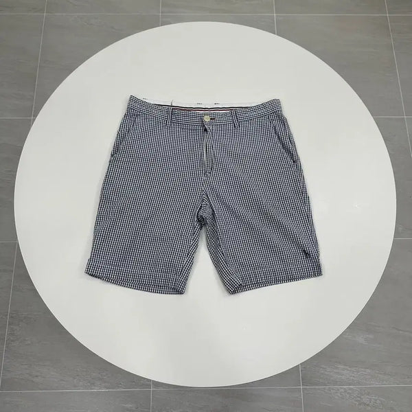[BUNJANG] Hazzys Check Pattern Shorts Size 42 / 헤지스 체크패턴 반바지 42사이즈 허리 33