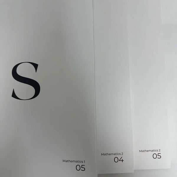 [BUNJANG] Sidae Injae Song Junhyeok Smooth S Math 1 (5 Volumes) and Math 2 (Volumes 4-5) Study Books / 시대인재 송준혁 Smooth S 수학1 5권, 수학2 4,5권